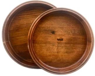 Dansk Denmark Teak Nesting Serving Bowls