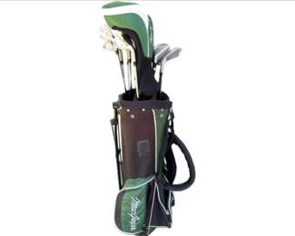 Golf Clubs With MacGregor Bag