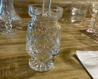 Waterford condiment jar