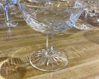 Waterford Champaign Coupes - Lismore pattern
