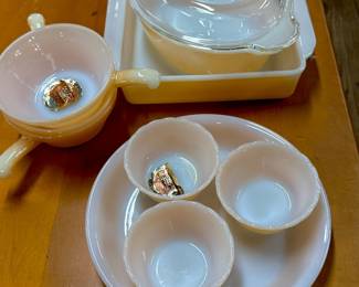 Fire King copper ware