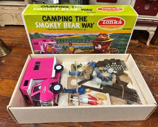 Tonka NOS Smokey Bear Camping Toy