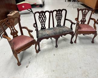 Childs Couch 2 Chairs
