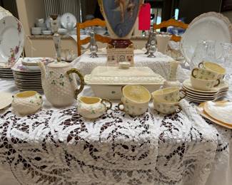 Belick luncheon set and a matching Casero dish sold separately