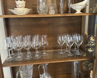 Assorted Glassware/Crystal