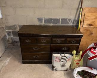 Dark Wood Dresser