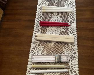 Assorted Wax and Battery Candles
