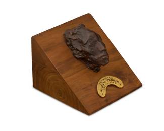 1188 Nicolai Ivanovich Fechin (1881-1955) "Carmelita" Patinated bronze on wood base Edition: 30/150 Initialed and numbered in the casting: NF Bronze: 3.125" H x 1.5" W x 1.5" D; Overall: 3.5" H x 4.5" W x 4.375" D Estimate: $300 - $500