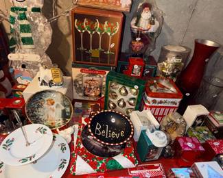 Items Located In The Unfinished Area Of The Lower Level