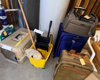 Items Located In The Unfinished Area Of The Lower Level