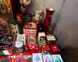 Items Located In The Unfinished Area Of The Lower Level