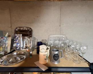 Items Located In The Unfinished Area Of The Lower Level