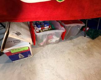 Items Located In The Unfinished Area Of The Lower Level