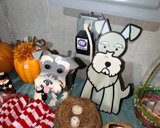 Items Located In The Unfinished Area Of The Lower Level