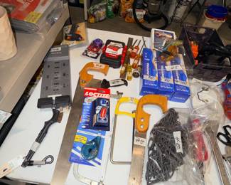 Items Located In The Garage