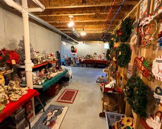 Items Located In The Unfinished Area Of The Lower Level