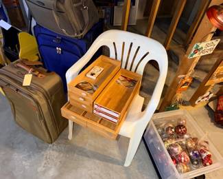 Items Located In The Unfinished Area Of The Lower Level