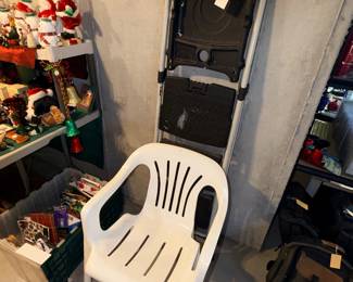 Items Located In The Unfinished Area Of The Lower Level