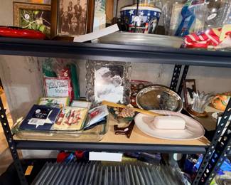 Items Located In The Unfinished Area Of The Lower Level
