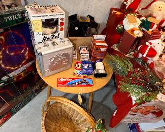 Items Located In The Unfinished Area Of The Lower Level