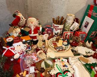 Items Located In The Unfinished Area Of The Lower Level