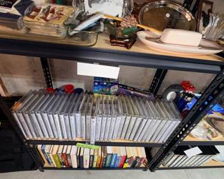 Items Located In The Unfinished Area Of The Lower Level