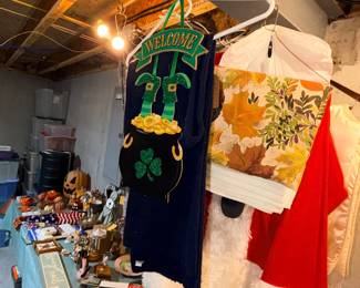 Items Located In The Unfinished Area Of The Lower Level