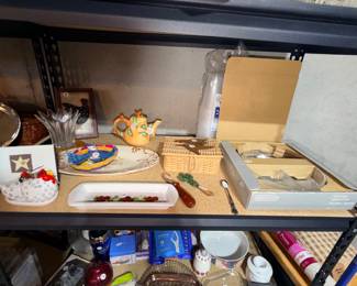 Items Located In The Unfinished Area Of The Lower Level