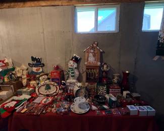 Items Located In The Unfinished Area Of The Lower Level
