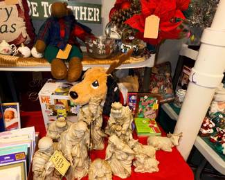 Items Located In The Unfinished Area Of The Lower Level