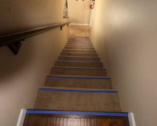 Stairs Leading To The Lower Level ~ Be Careful On The Steps!