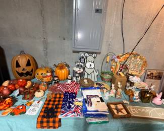 Items Located In The Unfinished Area Of The Lower Level