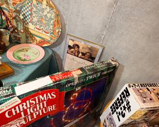 Items Located In The Unfinished Area Of The Lower Level