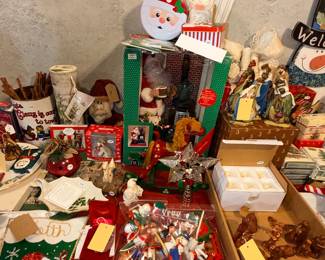 Items Located In The Unfinished Area Of The Lower Level