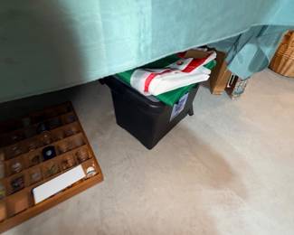 Items Located In The Unfinished Area Of The Lower Level