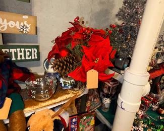 Items Located In The Unfinished Area Of The Lower Level