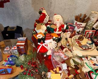 Items Located In The Unfinished Area Of The Lower Level