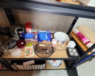 Items Located In The Unfinished Area Of The Lower Level