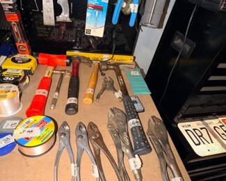 Items Located In The Garage