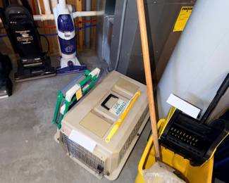 Items Located In The Unfinished Area Of The Lower Level
