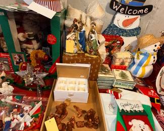Items Located In The Unfinished Area Of The Lower Level