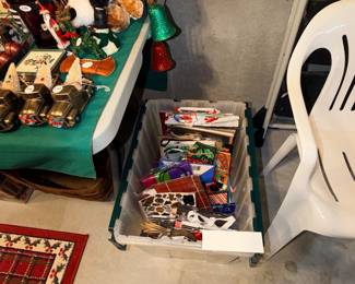 Items Located In The Unfinished Area Of The Lower Level