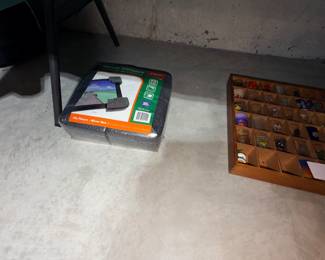 Items Located In The Unfinished Area Of The Lower Level