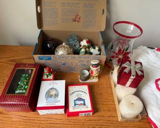 Christmas Bundle Set- (3 pics) -$30- all - tree skirt not included