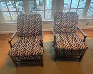 Custom Upholstered Chairs/ set of 2- $300/both