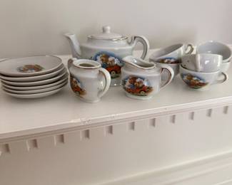 Vintage Bavarian Child’s Tea Set- $50