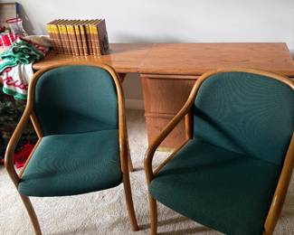 MCM Ward Bennett Chairs- set of 2- $750 for set
