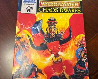 Chaos Dwarfs Dwarves Army Book Codex 4th Edition, Warhammer Fantasy Battles, GW- $75