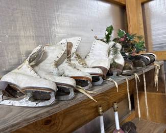 Antique ice skates