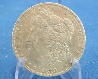 Lot 50. 1879 P Morgan silver dollar